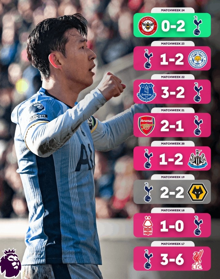  不容易！熱刺終結(jié)英超7輪不勝，此前7場僅1平6負(fù)