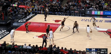  勇士連丟多個空位三分！公牛趁勢打出18比0！