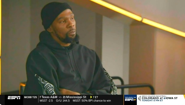  還打多久退役？KD：目前無法預測終點 可能會發(fā)生也可能不會
