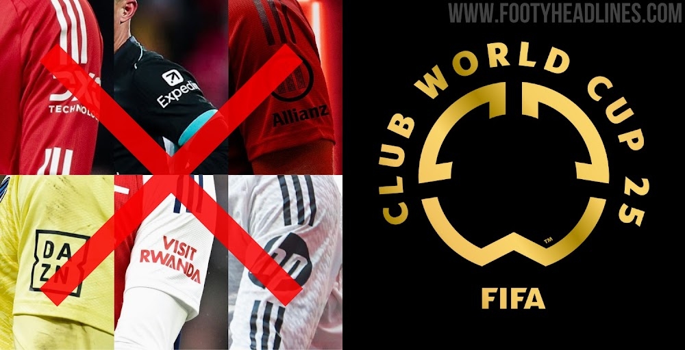  FIFA不允許世俱杯球隊有袖標(biāo)贊助，需貼上世俱杯徽標(biāo)