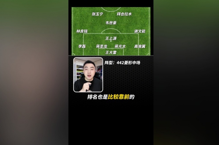  袁甲預(yù)測(cè)國(guó)足首發(fā)：可能塞爾吉尼奧要替補(bǔ)，首發(fā)是韋世豪